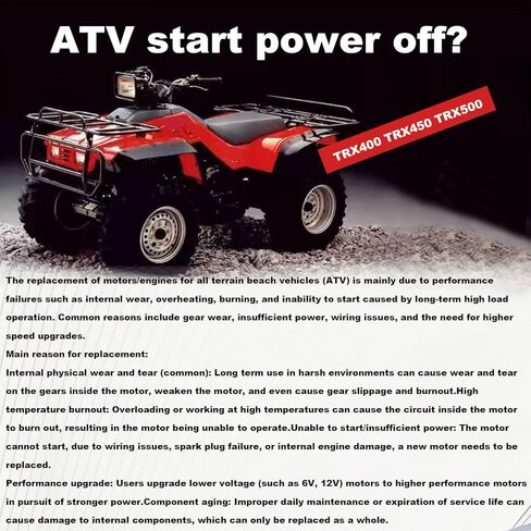 مجموعة مكبس الأسطوانة العلوية متوافقة مع Honda Rancher 350 TRX350FA TRX350FM TRX350TE TRX350TM in Kuwait