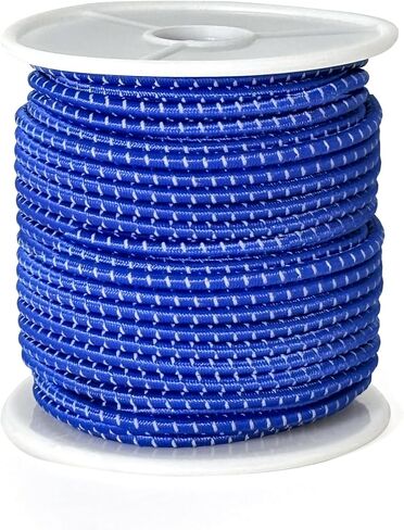 Reflective Elastic Cord String - Glow in Dark Shock Cord 0.1 Inch (2.5mm) Round Bungee Rope, 240 Feet for Beads, DIY Bracelets, Crafts,Shoe Laces, Sewing, Camping, Hiking (Multi-Color 40 Yards) in Saudi Arabia