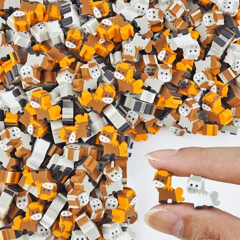 80pcs Foal Mini Erasers for Kids, Bulk Cute Pencil Erasers Small Fun Erasers for Classroom Rewards Party Favors Gift Filling Eraser in Saudi Arabia