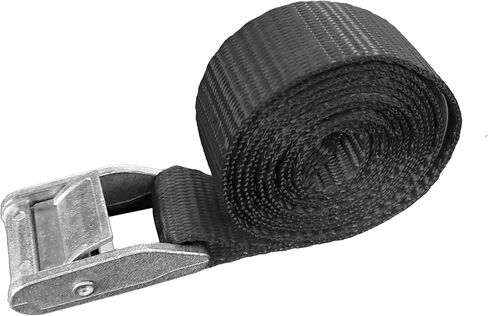 Mega Cargo Control 1" x 3' Black Cam Buckle Securing Lashing Straps for Motorcycles, ATV, Luggage, Bundling Tie-Downs - 4 Pack in Saudi Arabia