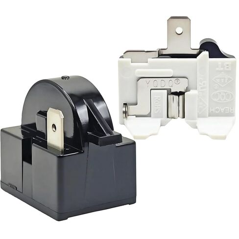 QP2-4.7 QP2-4R7 4.7 أوم ثلاجة 1 دبوس PTC بدء/بادئ تشغيل الثلاجة حامي التحميل الزائد 1/2HP لثلاجة LG ثلاجة صغيرة ضاغط أجزاء in Saudi Arabia