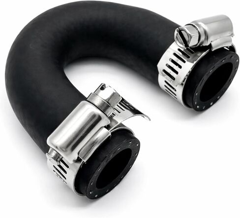 Heater Core Bypass Hose with 2 Clamps for LS and LT Series Engines, 551699 Coolant Crossover U Shape Hose with 5/8 and 3/4 Ends for Engine Cooling System in Saudi Arabia