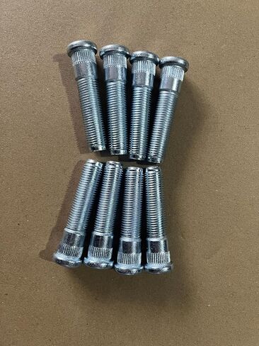 8 قطعة M14x1.50 الجبهة الخلفية مسننة عجلة مسمار البراغي 610-783 15.8 مللي متر Knurl 63.6 مللي متر طول استبدال ل 2012-2024 دودج رام 2500 3500 ‎6509866AA in Kuwait