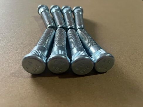 8 قطعة M14x1.50 الجبهة الخلفية مسننة عجلة مسمار البراغي 610-783 15.8 مللي متر Knurl 63.6 مللي متر طول استبدال ل 2012-2024 دودج رام 2500 3500 ‎6509866AA in Kuwait