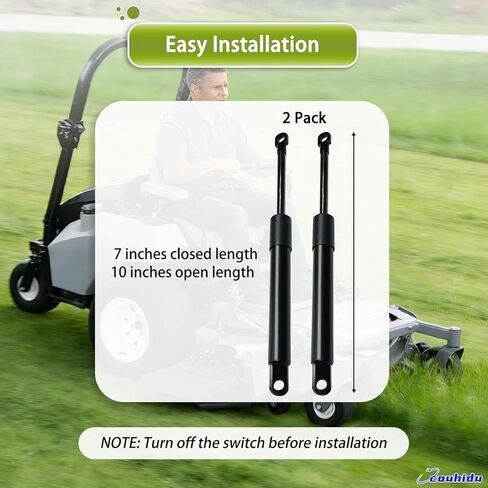 مُخمد التوجيه 109-2339 المُحسّن المتوافق مع موديلات Exmark Most Lazer Z، وسلسلة Kubota ZD وZG، وجزازة العشب Toro Z Masters، استبدل 103-2913 103-4079 241-200 المثبط، أكثر قوة ومتانة in Kuwait
