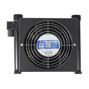 AJ0510TB-CA 10L/min Hydraulic Air Cooler with Case Flow Radiator Oil Cooling Heat Exchanger Oil Cooler Plate Pin Radiator Efficient Shock Absorption(3/8",DC24V) in Saudi Arabia