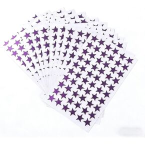 1200 PCS Holographic Star Stickers, 0.6" Sparkly Foil Reward Stickers for Kids, Behavior Chart Student Planner Stickers, Teacher Classroom Supplies for DIY Craft Decoration (Green) in Saudi Arabia