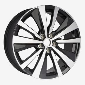Replacacement New 19"x8" Premium Aluminum Alloy Wheel Rim for 2019 2020 2021 2022 FIts Nissan Altima Gloss Black With Machined Face | 403006AM3A, 403006AM4B | Direct Fit - OE Stock Specs in Saudi Arabia