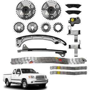 4.0 1GR-FE Timing Chain Kit with VVT Sprockets, Tensioner&Guides Compatible with Toyota 4Runner 05-09, Tacoma 05-15, Tundra 05-10, FJ Cruiser 4.0L V6 – Replaces 13050-0P010, 13050-31030 in Kuwait