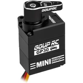 GP30 Mini RC Servo for SCX30 Axial 1/30 RC Crawler Upgrades with 28T Aluminum Servo Horn in Kuwait