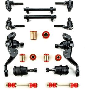 مجموعة إعادة بناء نظام التعليق الأمامي من A-Resto-Parts متوافقة مع دودج تشارجر 1965-1972، كورونيت، قطع غيار مواصفات OEM (سنوات: 1965-1969 بولي أحمر) in Kuwait