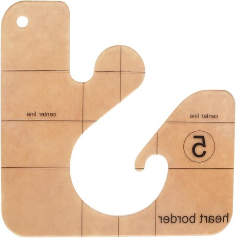 Free Motion Quilting Templates for Machine Quilting with Non-Slip Grips (Style D) in Saudi Arabia
