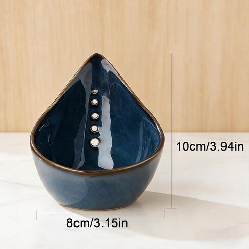Herb Stripper Bowl - Multi-Size Holes for Cilantro & Basil, Resin Kitchen Tool for Fast Leaf Removal, Essential for Home Cooks in Saudi Arabia