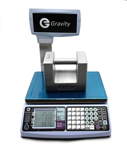 NTEP Legal for Trade Price Computing Scale with Pole Display, 30lb / 60lb Capacity, 0.01lb / 0.02lb Resolution, Dual Range for Increased Accuracy in Saudi Arabia
