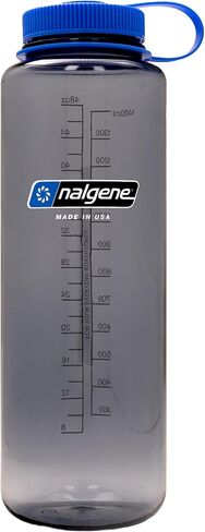 Nalgene 48 oz Wide Mouth Silo Water Bottle, Jade | BPA-Free, Durable & Lightweight, Leak Proof, Dishwasher Safe, Reusable Bottle for Hiking, Gym, Work & Travel in Kuwait