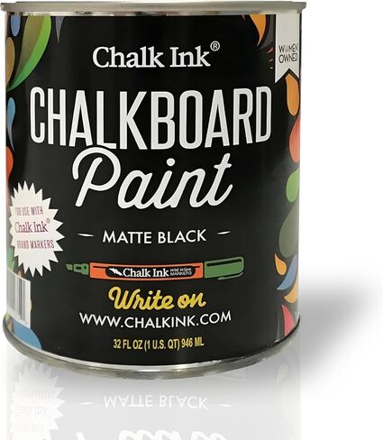 Chalk Ink Chalk Paint – Premium Matte Black Chalkboard Paint for Walls, Wood, Furniture, and Crafts in Saudi Arabia