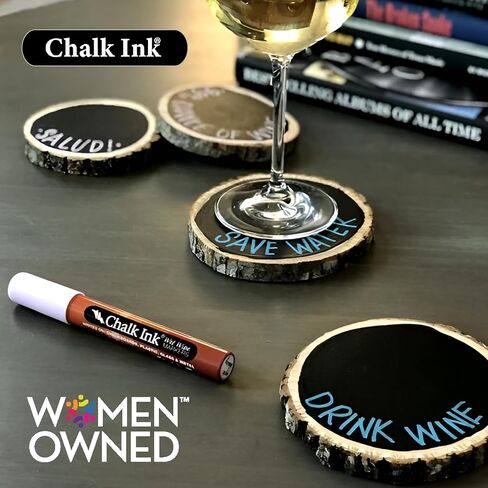 Chalk Ink Chalk Paint – Premium Matte Black Chalkboard Paint for Walls, Wood, Furniture, and Crafts in Saudi Arabia