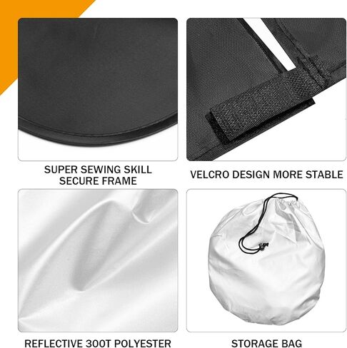 Windshield Sun Shade for Subaru Crosstrek 2018-2026, Car Front Window Covers Sun Visor Protector, Foldable Blocks UV Rays Sunshade Custom Fit for Subaru Crosstrek Accessories in Saudi Arabia