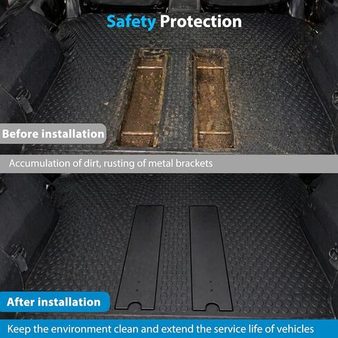 Rear Floor Plates Filler Plate, Rear Seat Floor Plate Tie Down Cover Fit for Honda Element 2003-2011 in Saudi Arabia