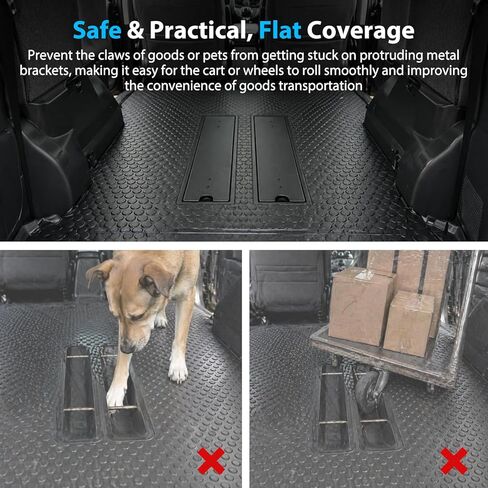 Rear Floor Plates Filler Plate, Rear Seat Floor Plate Tie Down Cover Fit for Honda Element 2003-2011 in Saudi Arabia