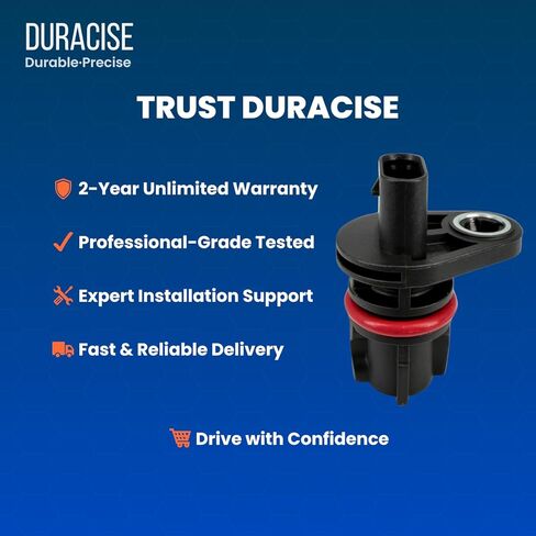 مستشعر موضع عمود الكامات DURACISE متوافق مع 2019-2025 شيفروليه سيلفرادو 1500، تاهو، سوبربان، بليزر وجي إم سي سييرا 1500، يوكون، أكاديا وكاديلاك إسكاليد، CT5، XT5 وبويك إنكور، OE#12698173 in Kuwait