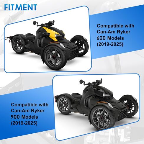 Forward Reverse Hand Shifter Accessories Compatible with Can Am Ryker 600/900 (2019-2025), Iron Aluminum Manual Shifter Kit with Self Adherent Non-Slip Tape in Saudi Arabia