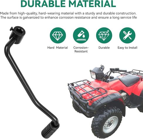 تحويل ناقل الحركة متوافق مع Honda Foreman Rancher 350 450 500 ES، مجموعة رافعة ناقل الحركة للقدم، وظيفة نقل تروس الاسترداد السريع in Kuwait