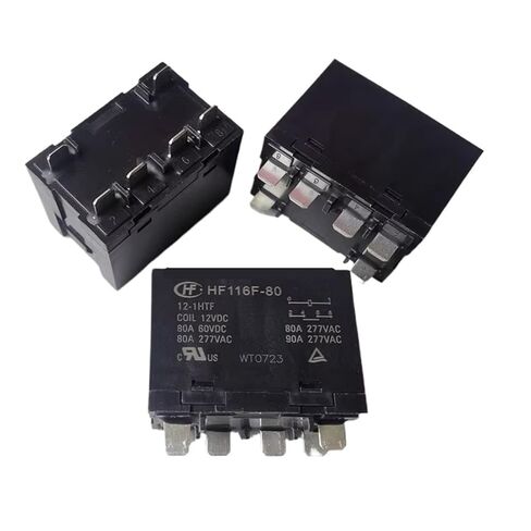 1 قطعة/الوحدة التتابع HF116F-80 12-1HTF 6 دبابيس 80A الطاقة التقوية in Kuwait