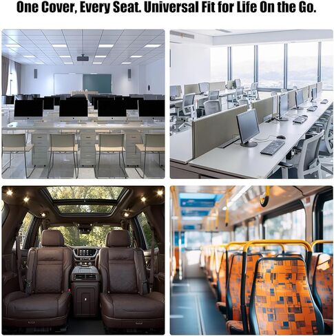 ROCCS 50PCS Disposable Car Seat Covers, Transparent Waterproof Plastic Seat Protector Universal for Airplane Seat, Salon Chairs, Restaurant Seats, Bus Seats & Most Vehicles in Saudi Arabia