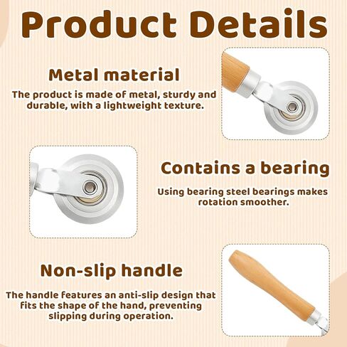 3Pcs Box Resizer Tool, Cardboard Scoring Tool and Paper Perforator Tool, Includes Tracing Wheel and Measuring Tape, Professional Paper Craft Tool Kit for Cardboard Box Resizing and Paper Crafting in Kuwait