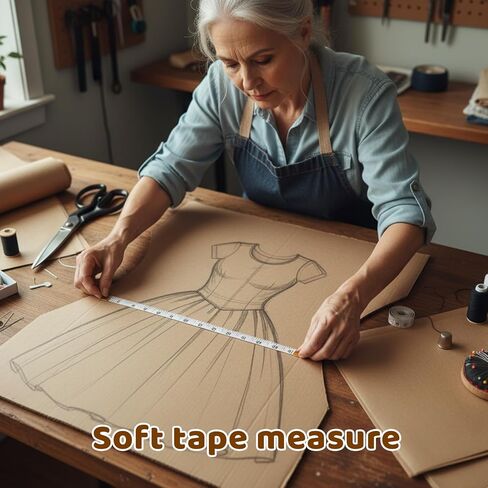 3Pcs Box Resizer Tool, Cardboard Scoring Tool and Paper Perforator Tool, Includes Tracing Wheel and Measuring Tape, Professional Paper Craft Tool Kit for Cardboard Box Resizing and Paper Crafting in Kuwait