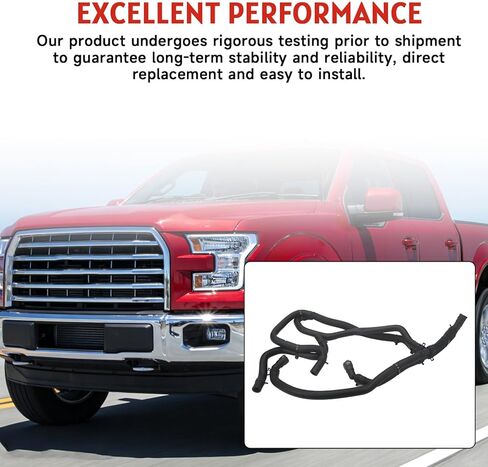 مجموعة خرطوم سخان المحرك 626-802 متوافقة مع Ford F150 2015 2016 2017 V8 5.0L استبدال # FL3Z18472K FL3Z18472G FL3Z18472H in Kuwait
