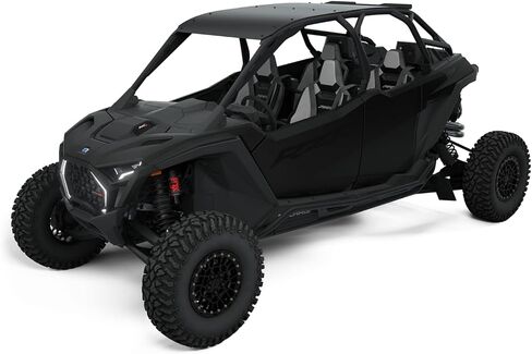 Polaris HD Extreme Kick-Out Rock Sliders، RZR Nerf Bars، لموديلات RZR 4-Seat Pro R، Pro S و Turbo R، أسود، فولاذ، مجموعة من 2 - الجزء 2890397-458 in Kuwait