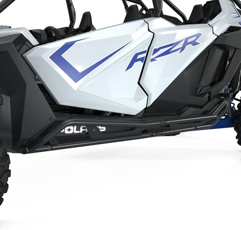 Polaris HD Extreme Kick-Out Rock Sliders، RZR Nerf Bars، لموديلات RZR 4-Seat Pro R، Pro S و Turbo R، أسود، فولاذ، مجموعة من 2 - الجزء 2890397-458 in Kuwait
