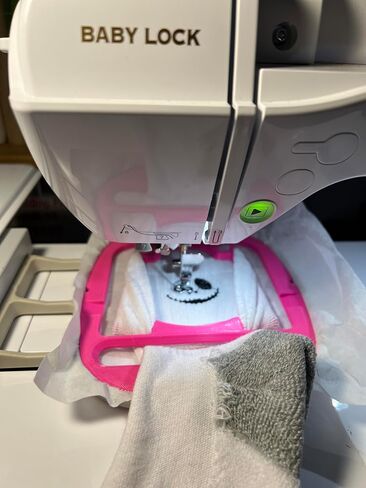 Embroidery Sock Hoop™ Aid Insert for 4X4 100X100mm SA438 Brother and Baby Lock EF74 Hoop (Adult-Size) Pink in Saudi Arabia