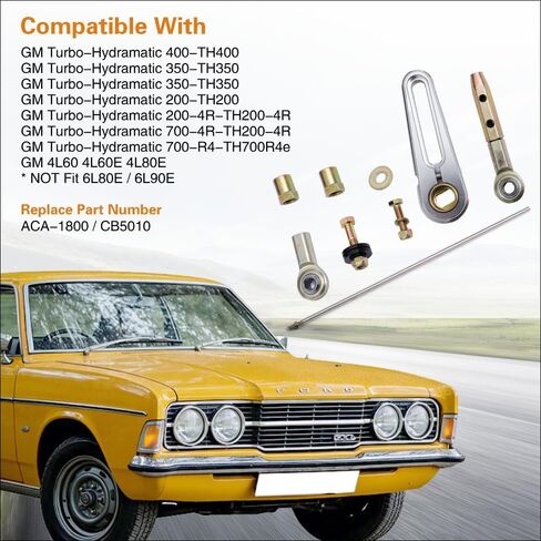 21" Transmission Column Shift Linkage Kit compatible with GM TH-200, 200-4R, TH-350, TH-400, 4L60, 4L60E, 4L80E, 700-R4 in Saudi Arabia