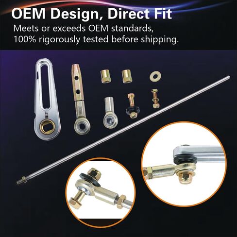 21" Transmission Column Shift Linkage Kit compatible with GM TH-200, 200-4R, TH-350, TH-400, 4L60, 4L60E, 4L80E, 700-R4 in Saudi Arabia