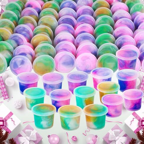 40 Pack Galaxy Slime Kit with,Slime Party Favors for Kids, Non Sticky,Wet,Soft Sludge Toy Mini Slime Bulk for Boys Girl in Saudi Arabia