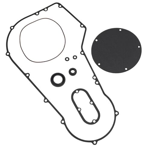 Motorcycle Clutch Primary Cover Gasket Kit Compatible with Sportster 883 1200 XL883 XL1200C Road FLHR King FLHP FLSTS VRSCA FLTCU in Saudi Arabia