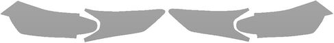 Precut Headlight Paint Protection Film Clear Bra, Transparent PPF Protection Cover, Self-Healing, Scratch Resistant, Compatible with 2009-2010 Acura TSX in Saudi Arabia