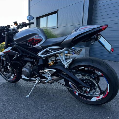 for Speed Triple 1200RR 1200RS 1200 RS RR 2025 2024 2023 2022 2021 Motorcycle New Rear License Plate Holder Bracket Light Tail Tidy Fender in Saudi Arabia