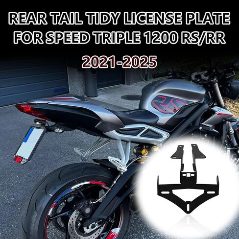 for Speed Triple 1200RR 1200RS 1200 RS RR 2025 2024 2023 2022 2021 Motorcycle New Rear License Plate Holder Bracket Light Tail Tidy Fender in Saudi Arabia