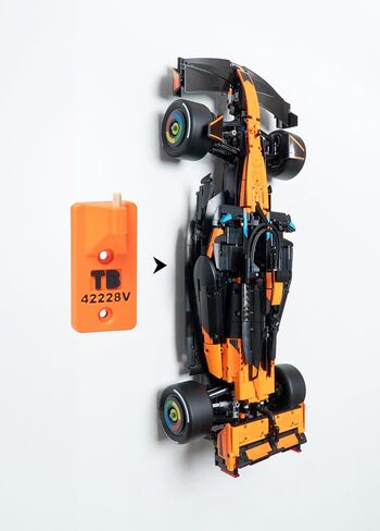 Vertical Wall Mount Compatible with Lego Technic McLaren MCL39 F1 Car-42228 | Wall Mount ONLY (Car NOT Included) in Saudi Arabia