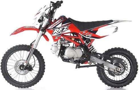 HHH 125cc Apollo X19 RFZ Adult Gas Dirt Pit Bike 4 Speed Manual Clutch 125cc Dirtbike with Headlight in Saudi Arabia
