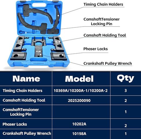 KJE Camshaft Phaser Timing Chain Tool, Camshaft Holding Tool Compatible with Most 2011 to 2019 VM Chrysler Dodge Jeep 3.6L Pentastar Engine Replace 10200A 10202 10369 10198A 2025200090 in Saudi Arabia