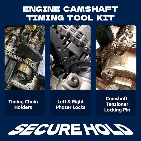 KJE Camshaft Phaser Timing Chain Tool, Camshaft Holding Tool Compatible with Most 2011 to 2019 VM Chrysler Dodge Jeep 3.6L Pentastar Engine Replace 10200A 10202 10369 10198A 2025200090 in Saudi Arabia