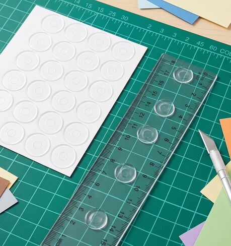 3 Pcs True Grips for Quilting Rulers, Reusable Grip Strips for Quilting Rulers for Sewing Quilt Templates (Clear) in Saudi Arabia