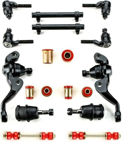 مجموعة إعادة بناء نظام التعليق الأمامي من A-Resto-Parts متوافقة مع دودج تشارجر 1965-1972، كورونيت، قطع غيار مواصفات OEM (سنوات: 1965-1969 بولي أحمر) in Kuwait