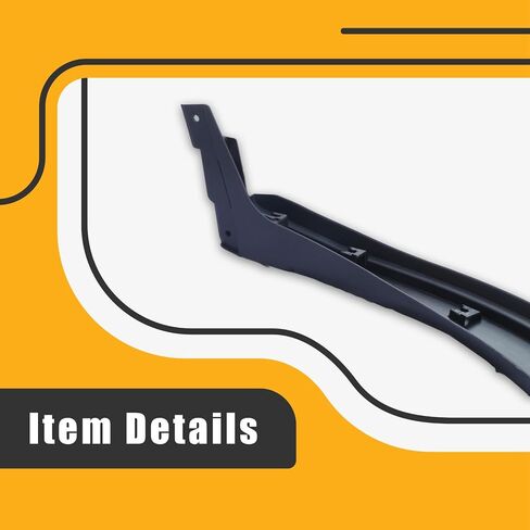 حافة قولبة العجلة الخلفية تناسب Mazda CX-5 2017 2018 2019 2020 2021، استبدال حاجز قوس العجلة الخلفية لـ KB7W51W50F8N، KB7W51W60F8N، MA1791101، MA1790101 (يسار خلفي) in Kuwait