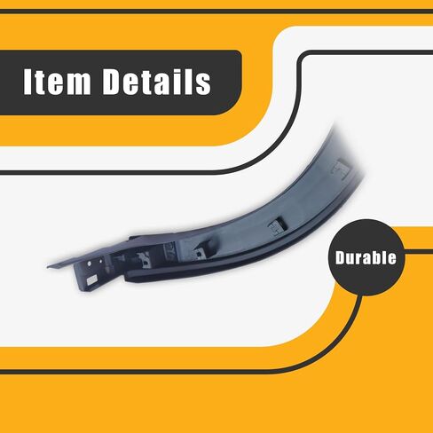 حافة قولبة العجلة الخلفية تناسب Mazda CX-5 2017 2018 2019 2020 2021، استبدال حاجز قوس العجلة الخلفية لـ KB7W51W50F8N، KB7W51W60F8N، MA1791101، MA1790101 (يسار خلفي) in Kuwait